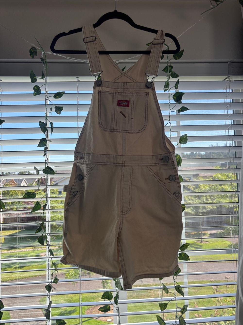 Tan Short Overalls - Picture 1 of 1
